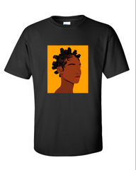 Animated Bantu Girl T-Shirt