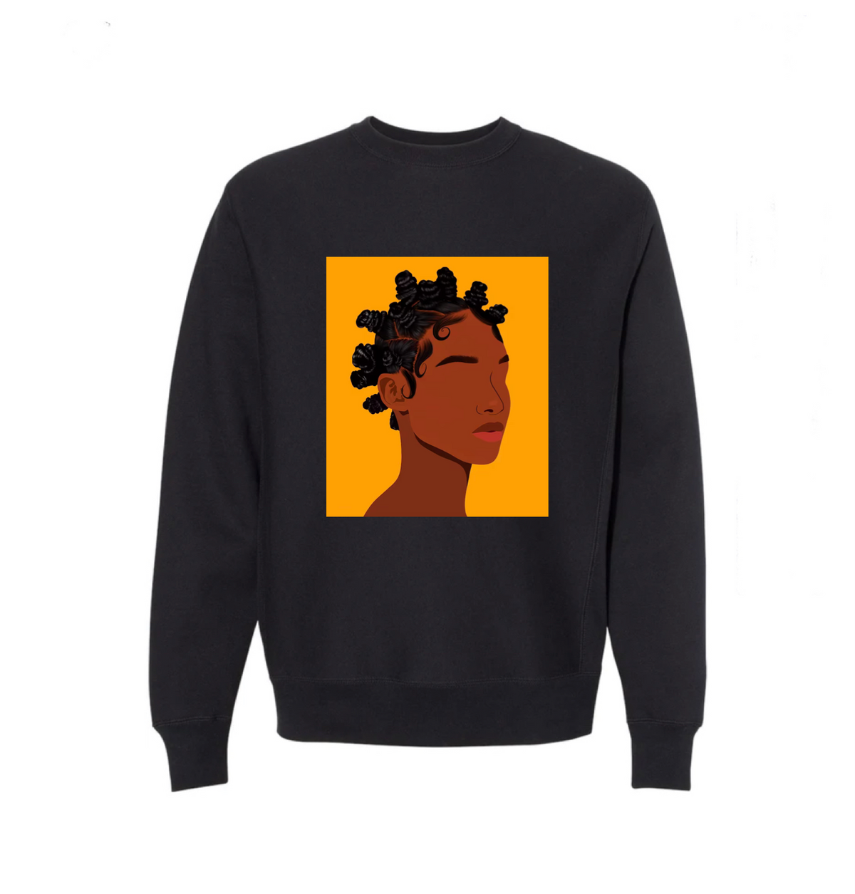 Animated Bantu Girl Sweatshirt