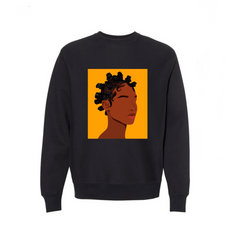 Animated Bantu Girl Sweatshirt