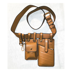 Leather Belt Bag
