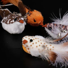 MeowFeather Toyâ„?- Interactive cat toy with feathers - 1+1 FREE