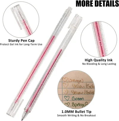 4+4 FREE | SparkWriteâ„?- Glitter gel pen set Last day discount