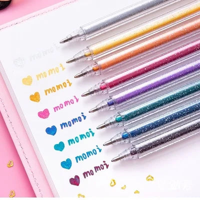 4+4 FREE | SparkWriteâ„?- Glitter gel pen set Last day discount