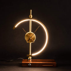NagoyaLightâ„?| Luxury lamp clock with charger