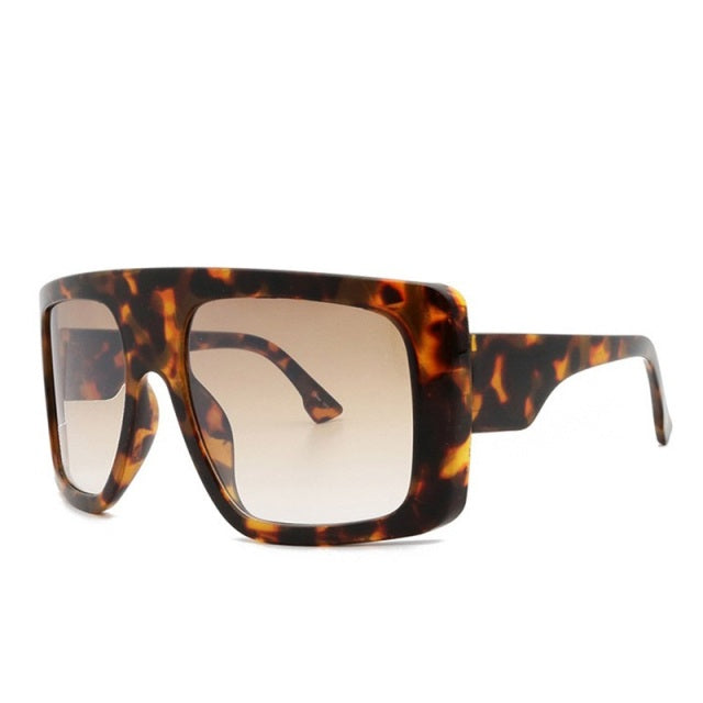 Transparent Oversized Sunglasses