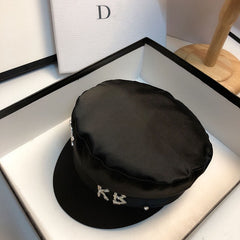 Flat Top Baker Boy Hat