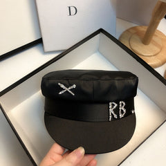 Flat Top Baker Boy Hat