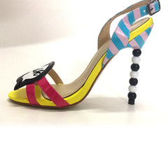 Girl Talk Beaded Heels