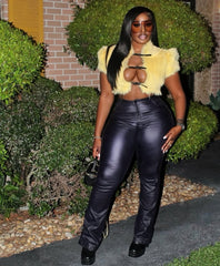 Fur Plush Cropped Jacket