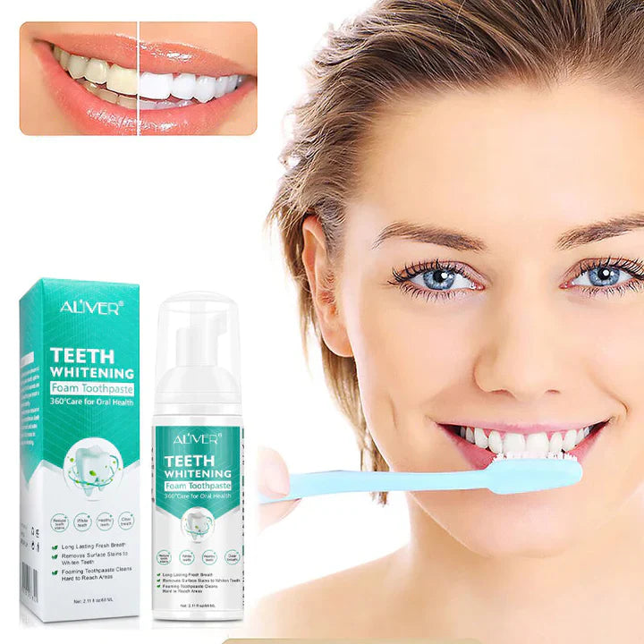 WhiteSmileâ„?- The solution against yellow teeth! | Temporary 1 + 1 Free