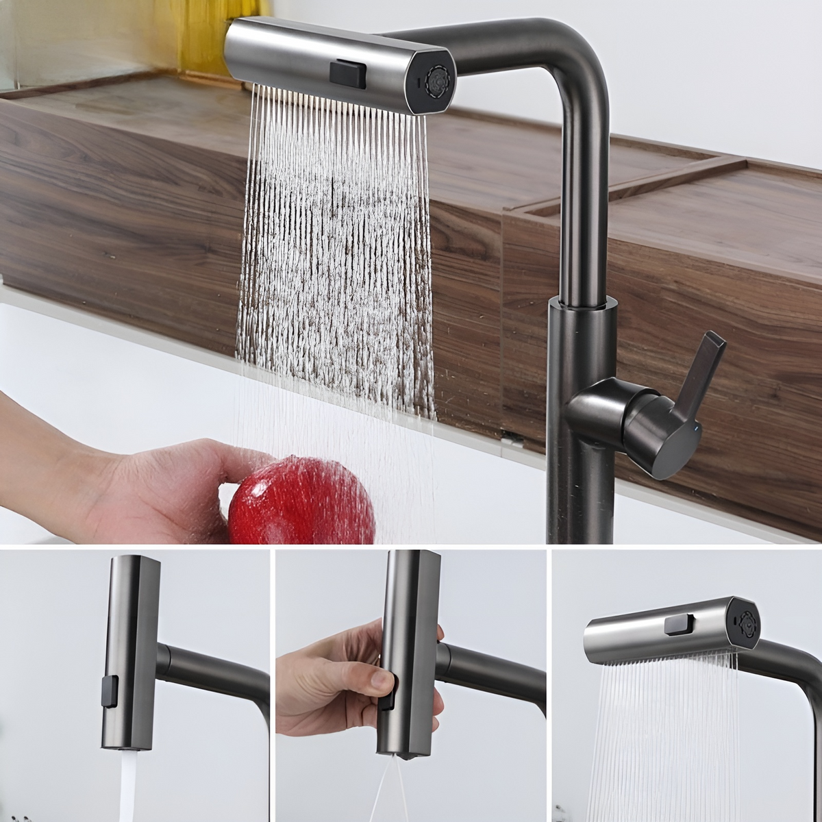 3-In-1 Waterfall Faucet