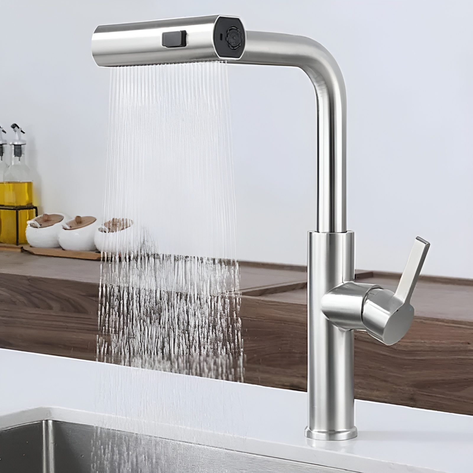 3-In-1 Waterfall Faucet