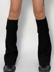 Solid Color Patchwork Leg Warmer