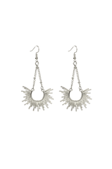 Sunburst Drop Dangle Earrings