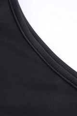 Tie Waist Jersey Crop Tank Top