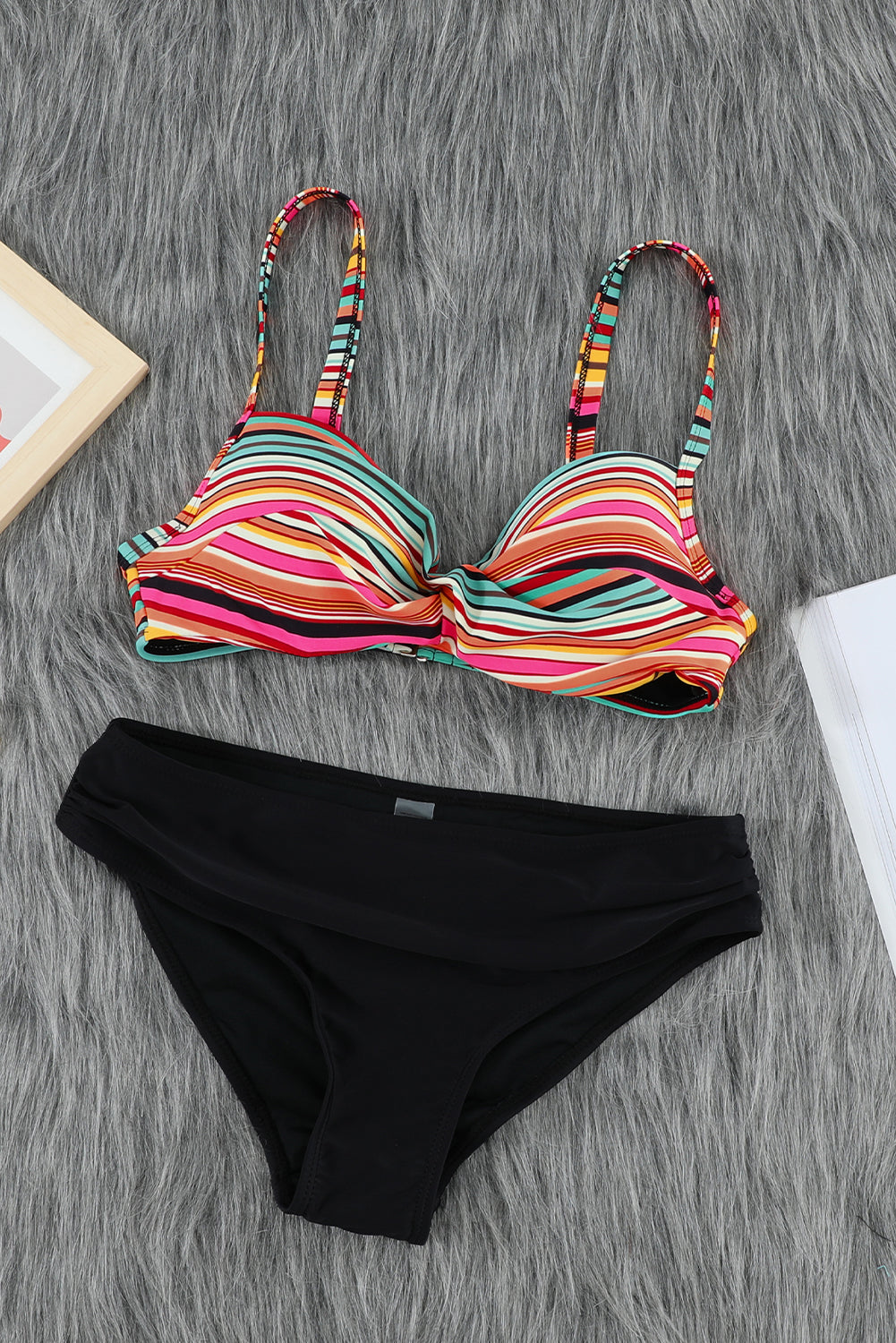 Twisted Bust Bikini Set