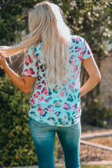 V Neck Short Sleeves T-Shirt
