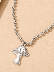 Vintage Mushroom Necklace
