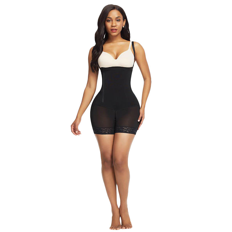 Postpartum Surgery Tummy Control Shapewear with Side Zipper FS