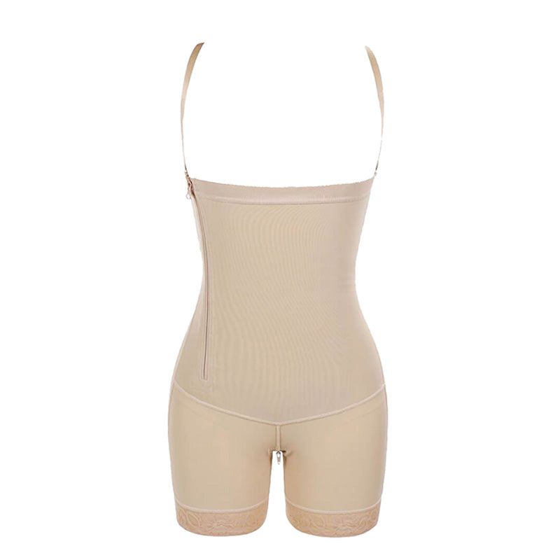 Postpartum Surgery Tummy Control Shapewear with Side Zipper FS