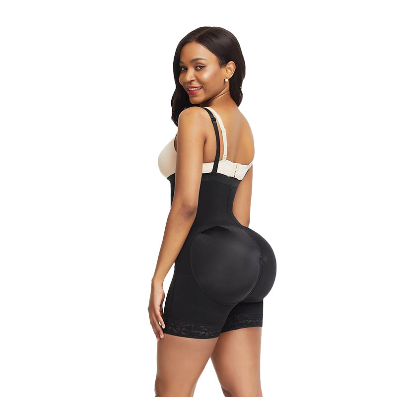 Postpartum Surgery Tummy Control Shapewear with Side Zipper FS