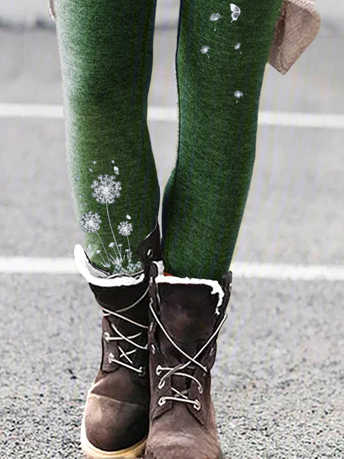 Plus size thick warm leggings Casual Cotton Pants