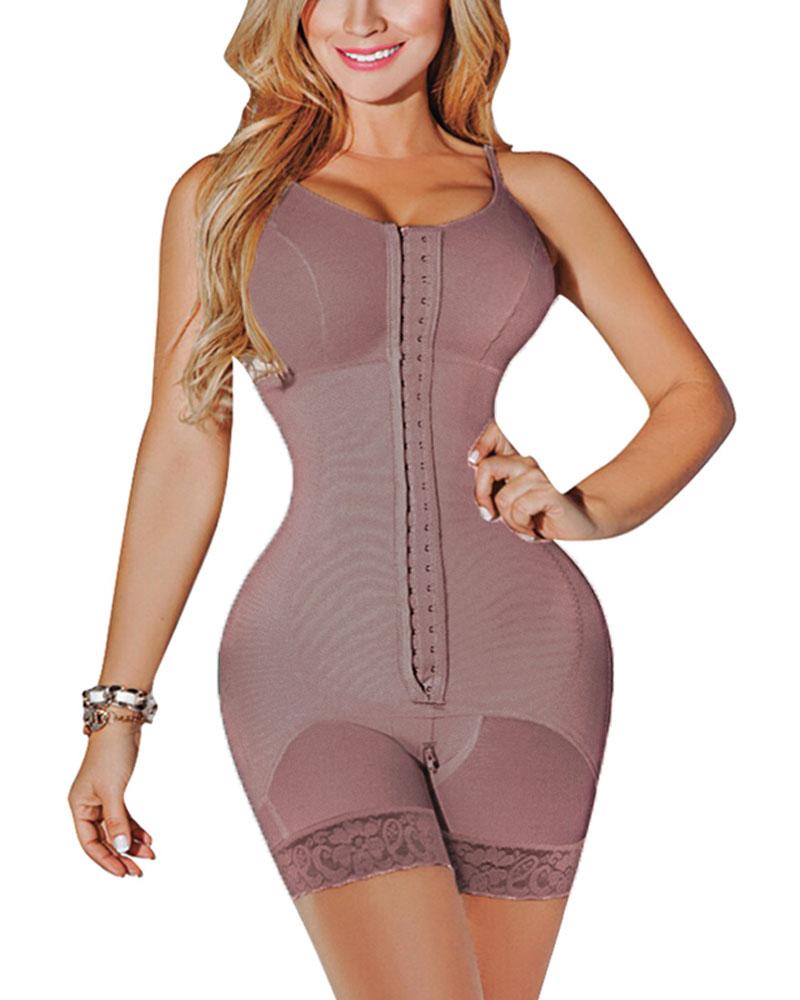 Women Compression Garment with Thin Straps Shapewear