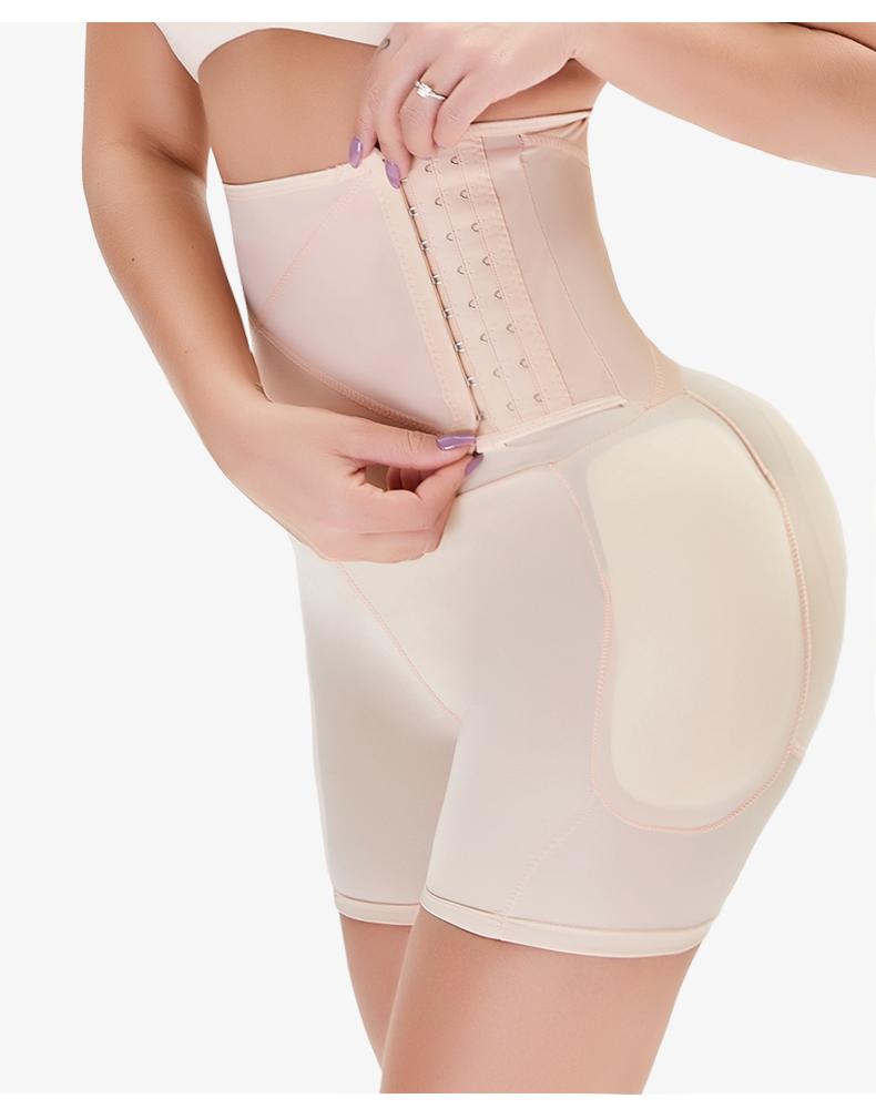 Three-breasted High-waisted Buttock Pants