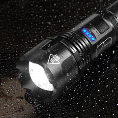 Outdoor Retractable Waterproof Flashlight