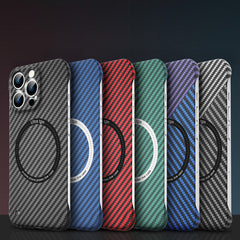 New Carbon Fiber Magnetic Drop Case For iPhone