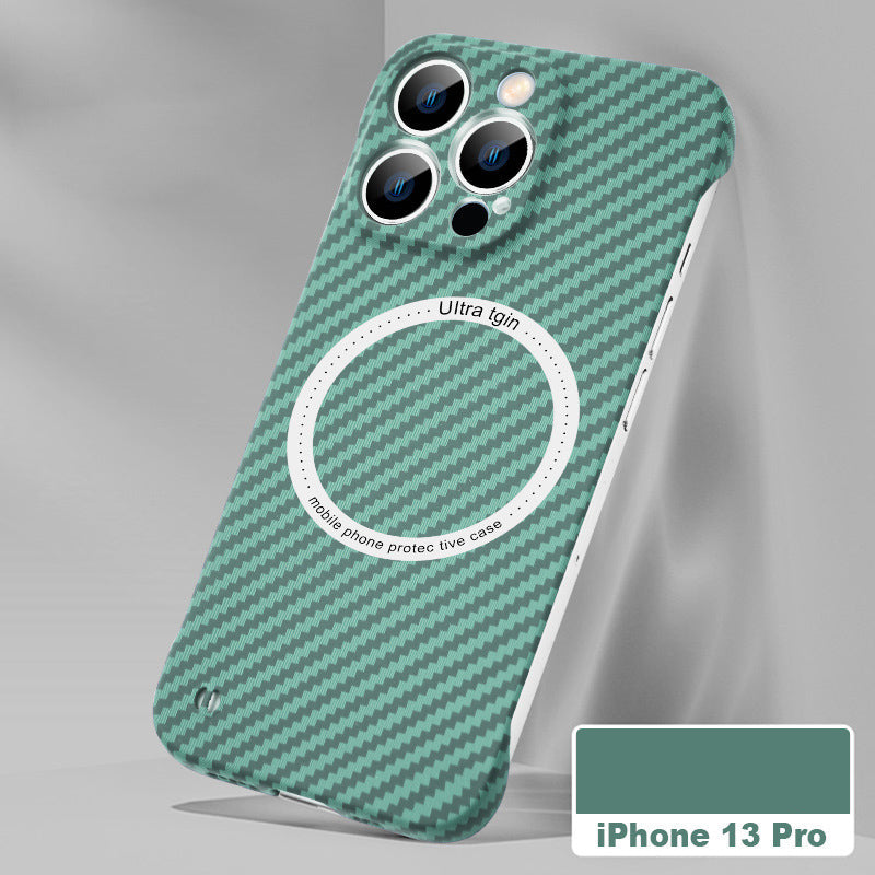 New Carbon Fiber Magnetic Drop Case For iPhone