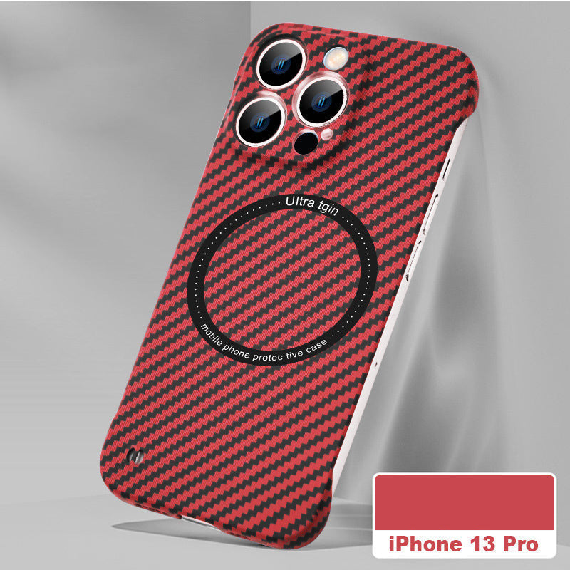 New Carbon Fiber Magnetic Drop Case For iPhone