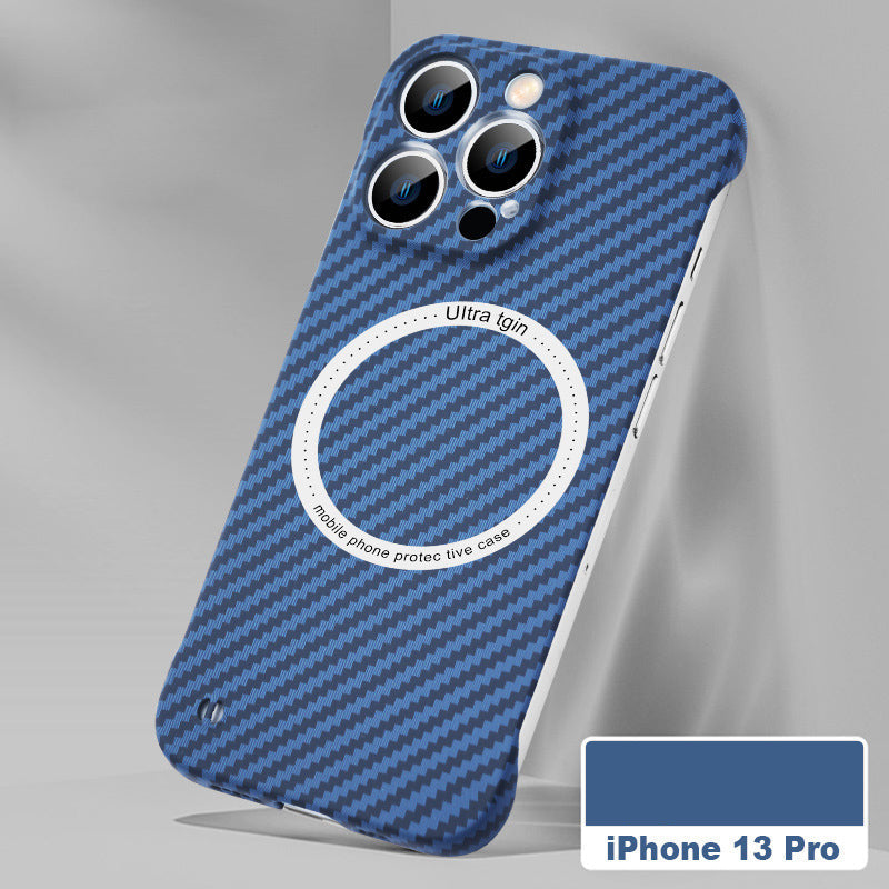New Carbon Fiber Magnetic Drop Case For iPhone