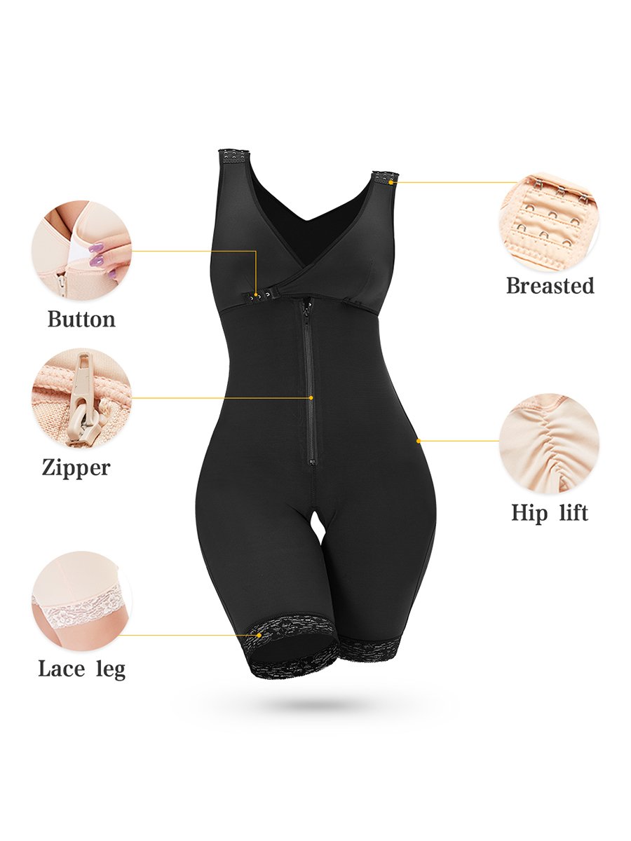 Women Plus Size Abdomen Full Body Shaper