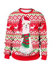 Plus Size Loose Woman Ugly Christmas Sweatshirts