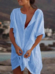 Pure Cotton Short sleeve Blouses