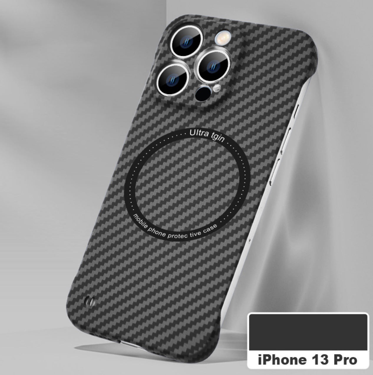 New Carbon Fiber Magnetic Drop Case For iPhone