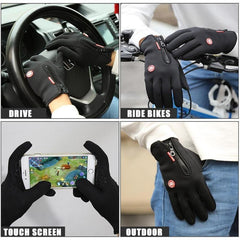 Winter Gloves ââ‚?Unisex Premium Waterproof Touchscreen Gloves