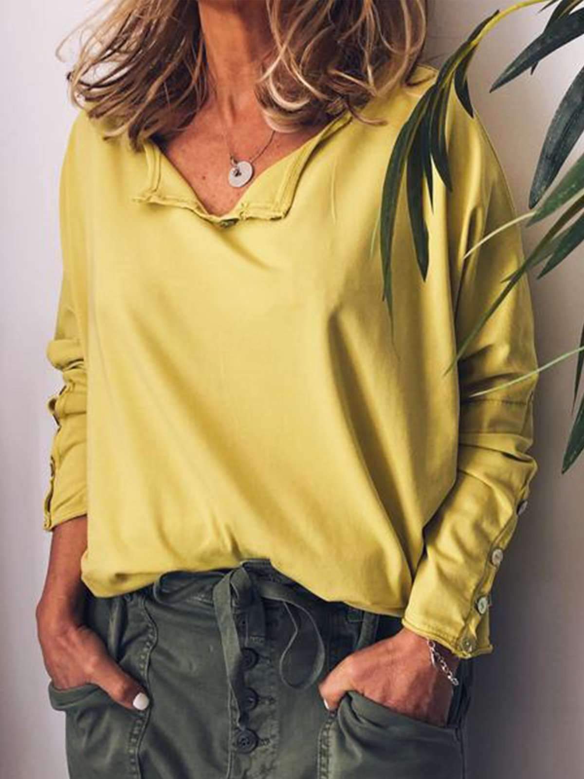 Plus Loose Long sleeve T-Shirts