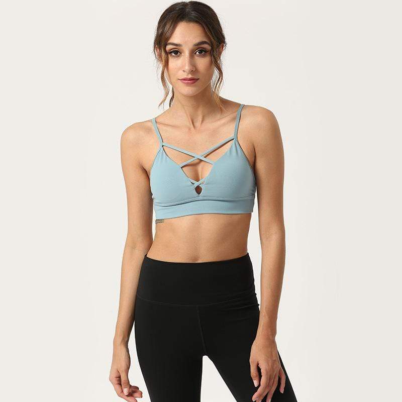 Sexy Quick-Dry Low-Impact Sports Bra