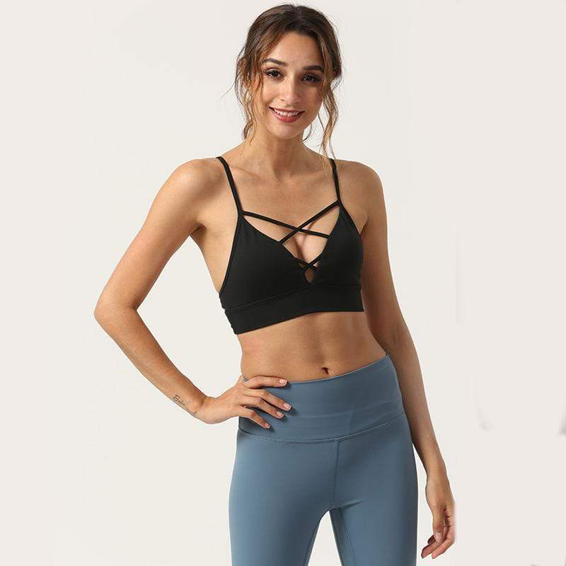 Sexy Quick-Dry Low-Impact Sports Bra