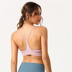 Sexy Quick-Dry Low-Impact Sports Bra