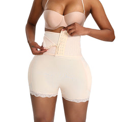 Plus size High-waisted Lace Corest Shapewear