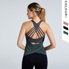 Two-in-one Loose Running Sleeveless Quick-drying Yoga Wear