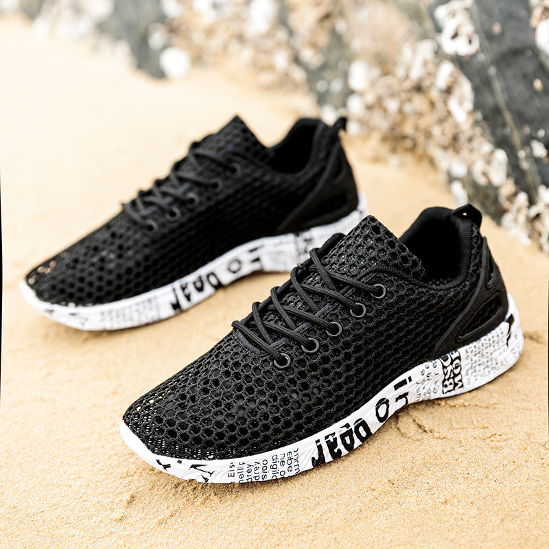 Plus Size Hollow Breathable Casual Beach Sneakers