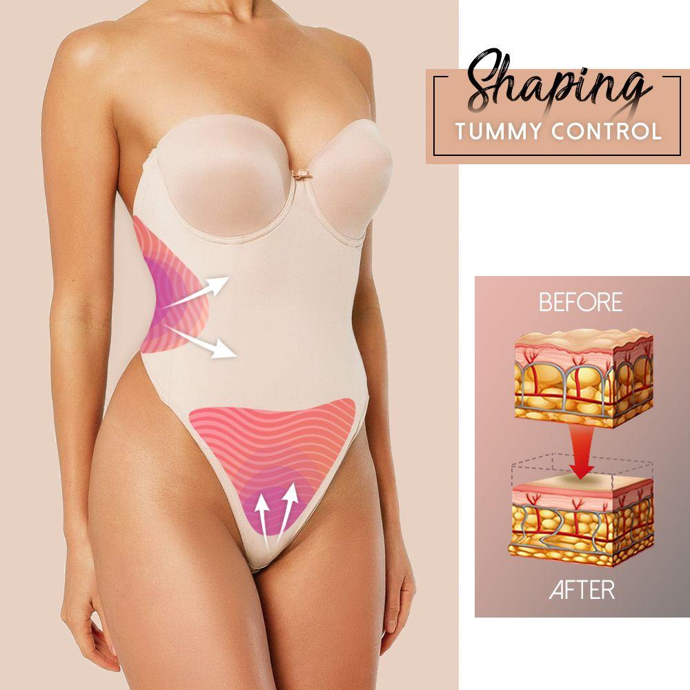 Backless Body Control Shaper Bra