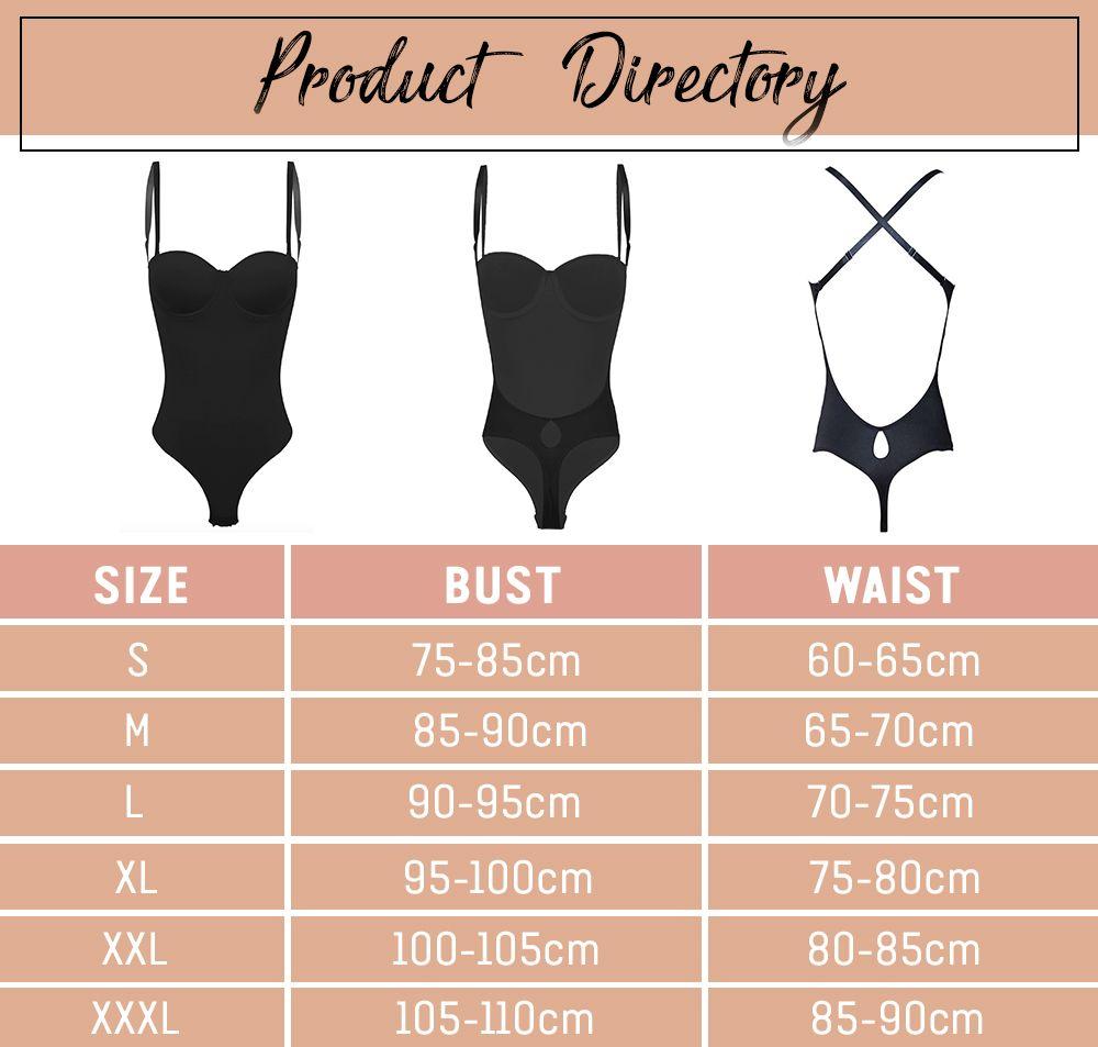 Backless Body Control Shaper Bra