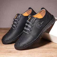 New Men's Casual Shoes Lace Up Plus Size Beanie Shoes