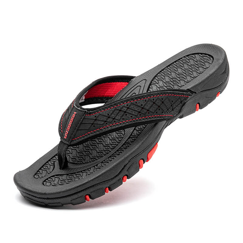 Mens Sport Flip Flops Comfort Arch Support Sandals