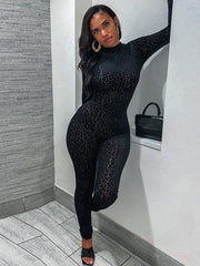 New leopard jumpsuit